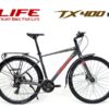 Xe đạp Touring Life Tx400 Màu đen Cát
