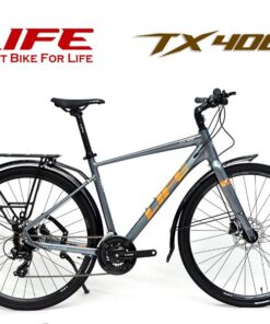 Xe đạp Touring Life Tx400 Màu Ghi đậm