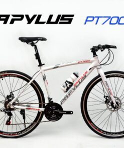 Xe đạp touring Papylus PT700S giảm giá 200K + KM 38 Xe đạp Touring Papylus Pt700s Màu Trắng đỏ