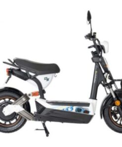 Xe điện Giant ELEM 133DS bản 2021 (4 bình) 22 Xe điện Giant Elem 133ds (4 BÌnh) Bản 2021 Màu Trắng Ghi