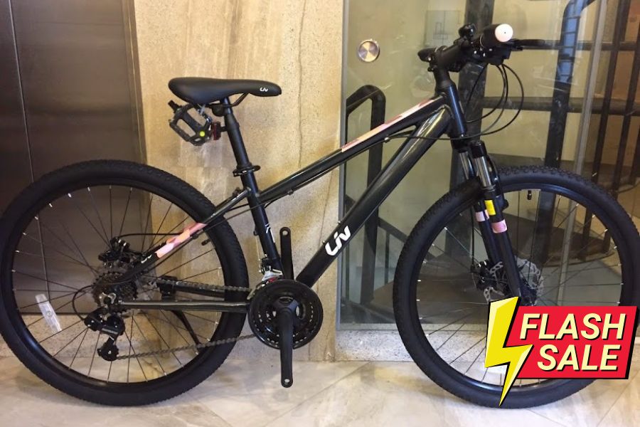 Xe đạp địa hình Liv Meme 2 bản 2021 24 Xe đạp địa Hình Liv Meme 2 Bản 2021 Màu đen ảnh Thật