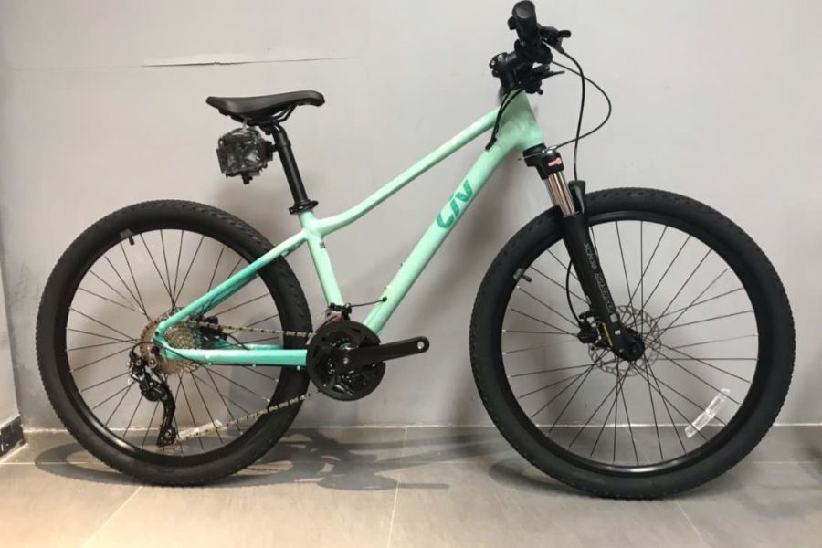 Xe đạp địa hình Liv Cate 1 bản 2023 11 Xe đạp địa Hình Liv Cate 1 Bản 2023 Màu Xanh ảnh Thật