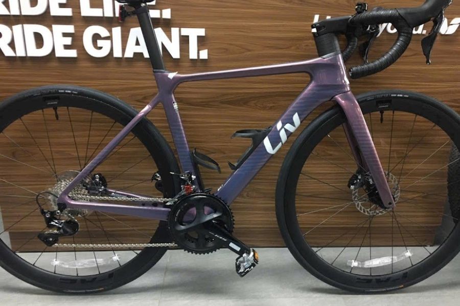 Xe đạp đua Nữ Liv Enviliv Adv 2 Bản 2023 giảm giá 2M 27 Xe đạp đua Nữ Liv Enviliv Adv 2 Bản 2023 Màu Tím
