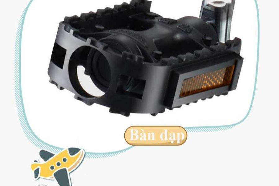 Xe đạp trẻ em Jianer S9 45 Bàn đạp Xe Trẻ Em Jianer S9