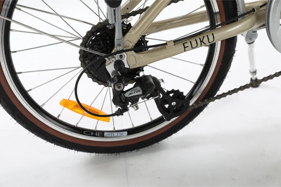 Xe đạp gấp Chevaux Fuku quà Km khủng 41 Bộ Truyền động Xe đạp Gấp Chevaux Fuku