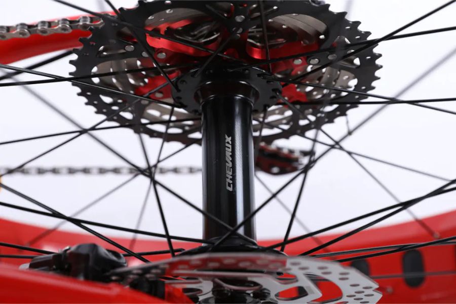 Xe đạp địa hình Chevaux Toto Fat bánh béo 45 Moay ơ Sau Xe đạp đường Phố Chevaux Toto Fat