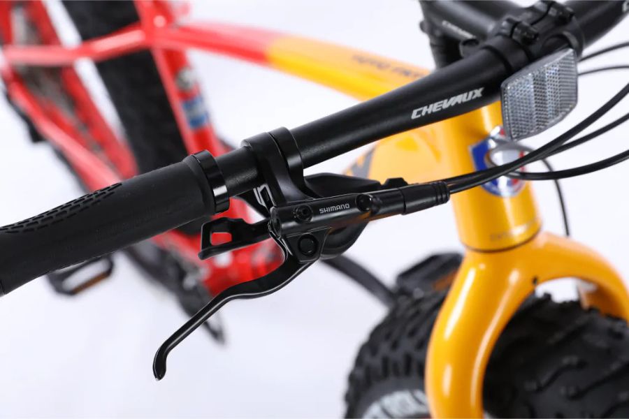 Xe đạp địa hình Chevaux Toto Fat bánh béo 37 Tay Phanh Xe đạp đường Phố Chevaux Toto Fat