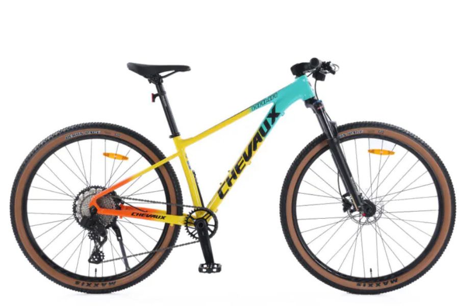 Xe đạp địa hình Chevaux Hama khuyến mãi khủng 23 Xe đạp địa Hình Chevaux Hama Màu Vàng