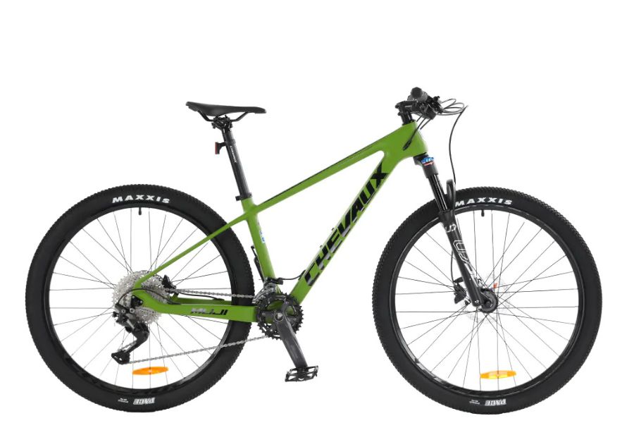 Xe đạp địa hình Chevaux Muji nhiều quà tặng 50 Xe đạp địa Hình Chevaux Muji Màu Xanh