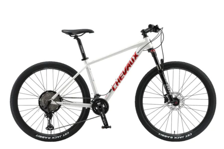 Xe đạp địa hình Chevaux Sonic giảm giá + Km 23 Xe đạp địa Hình Chevaux Sonic Màu Trắng