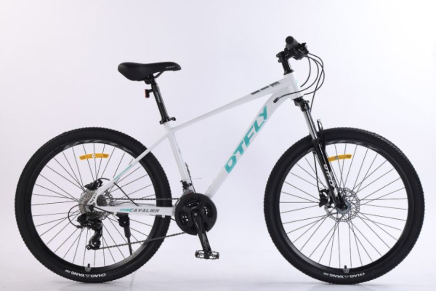 Xe đạp địa hình mtb Dtfly h-500 28 Xe đạp địa Hình Dtfly H-500 Màu Trắng