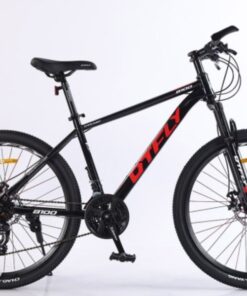 Xe đạp địa Hình Mtb Dtfly B100 Màu đen đỏ