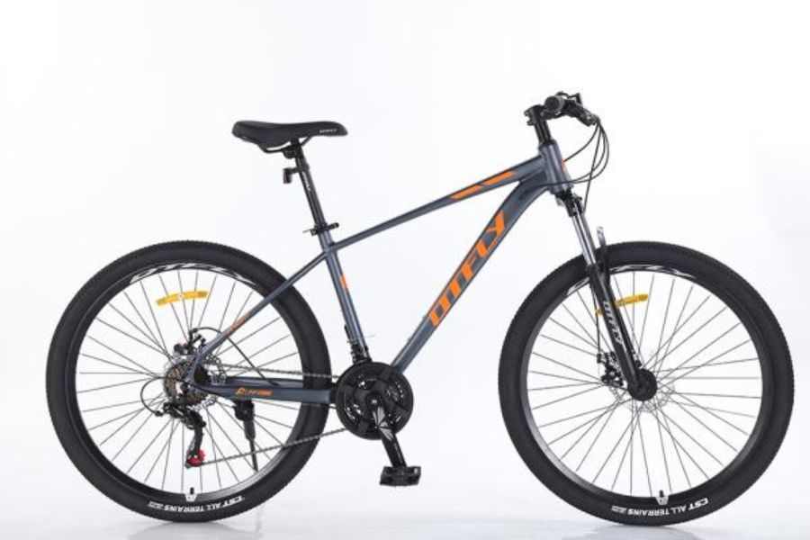 Xe đạp địa hình mtb Dtfly h-136 33 Xe đạp địa Hình Mtb Dtfly H-136 Màu Xám Cam