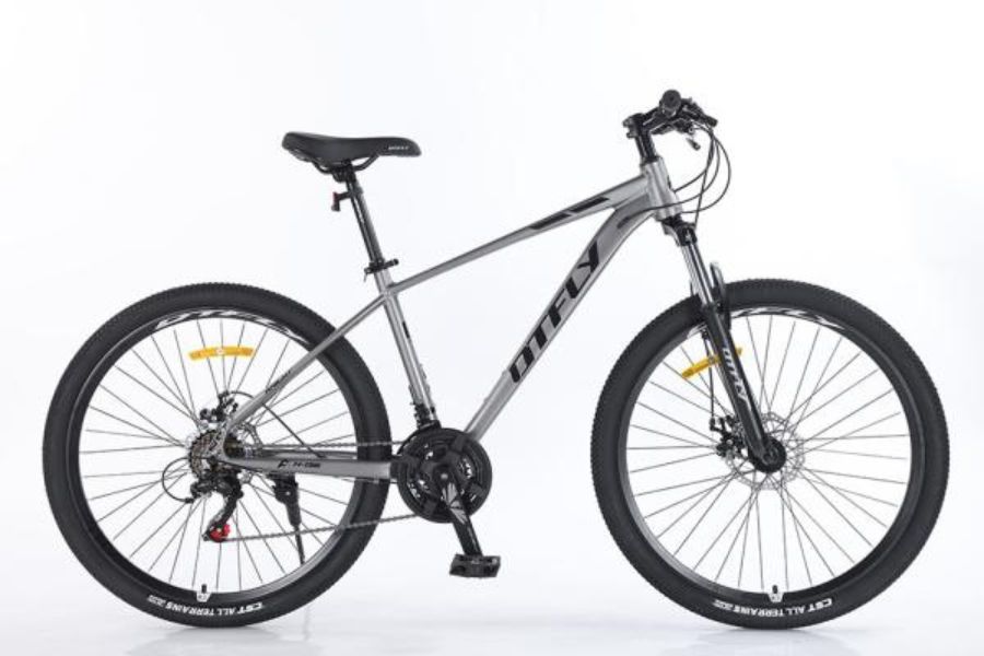 Xe đạp địa hình mtb Dtfly h-136 34 Xe đạp địa Hình Mtb Dtfly H-136 Màu Xám