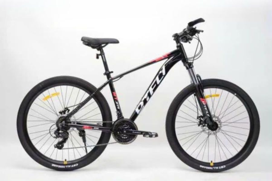 Xe đạp địa hình mtb Dtfly mt-275 11 Xe đạp địa Hình Mtb Dtfly Mt-275 Màu đen đỏ
