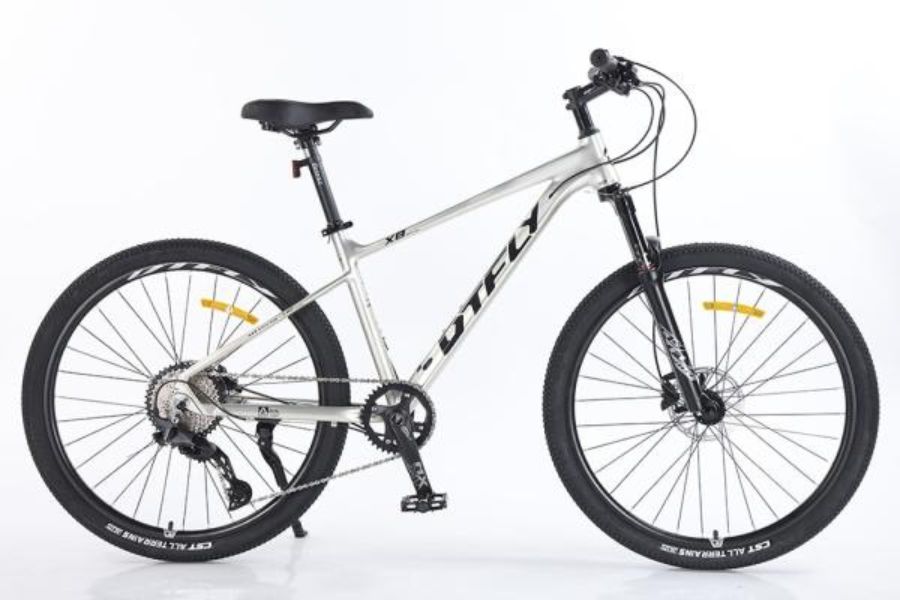 Xe đạp địa hình mtb Dtfly X8 vành 29 icnh 38 Xe đạp địa Hình Mtb Dtfly X8 Vành 29 Icnh Màu Bạc