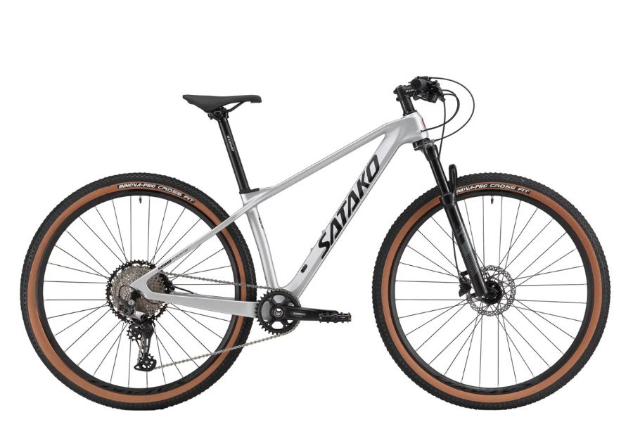 Xe đạp địa hình mtb Satako Akita 33 Xe đạp địa Hình Mtb Satako Akita Màu Trắng (2)