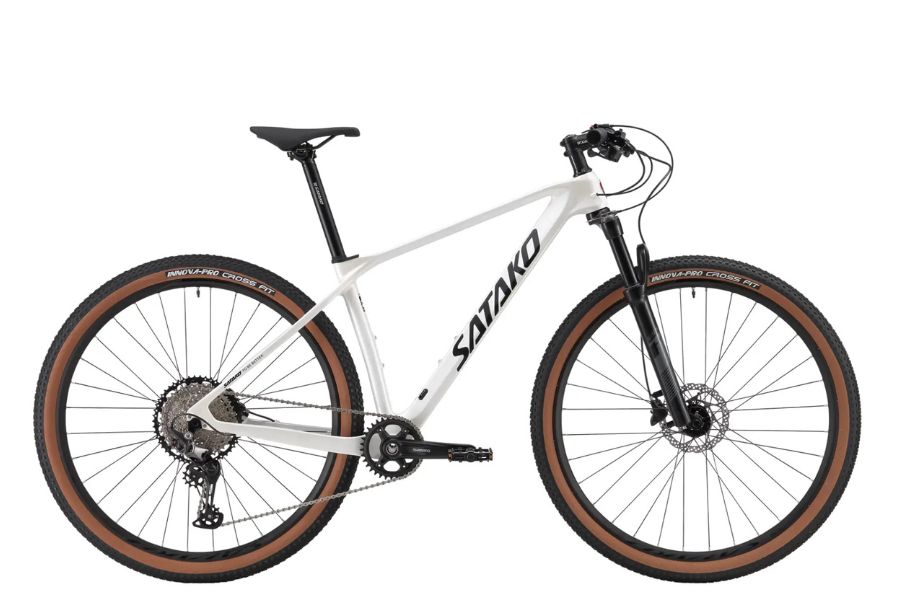 Xe đạp địa hình mtb Satako Akita 34 Xe đạp địa Hình Mtb Satako Akita Màu Trắng