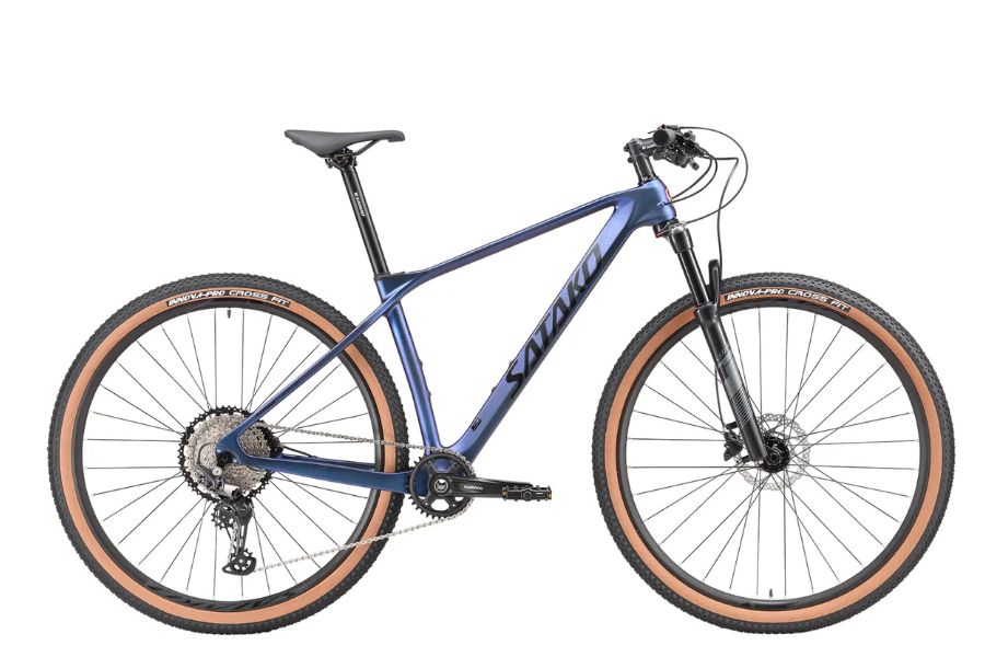 Xe đạp địa hình mtb Satako Akita 36 Xe đạp địa Hình Mtb Satako Akita Màu Xanh