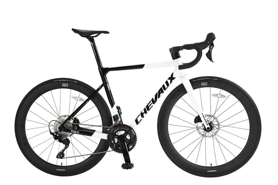 Xe đạp đua Chevaux Toko 12 Xe đạp đua Chevaux Toko Màu Trắng
