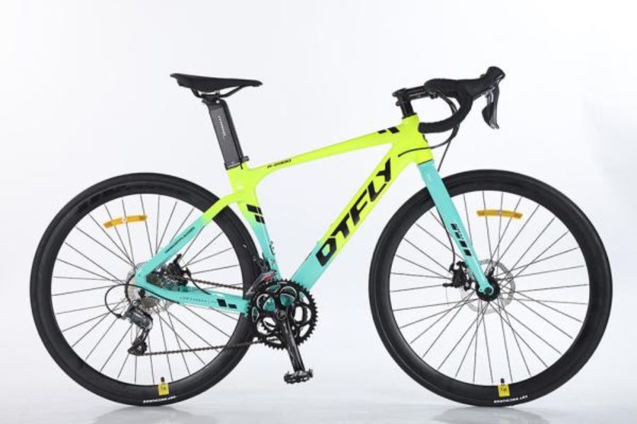 Xe đạp đua road Dtfly R-2000 28 Xe đạp đua Dtfly R-2000 Màu Vàng
