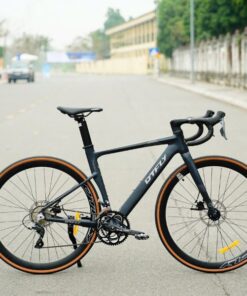 Xe đạp đua Road Dtfly T200 Màu đen ảnh Thật