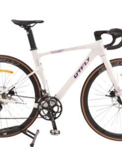 Xe đạp đua Road Dtfly T200 Màu Trắng