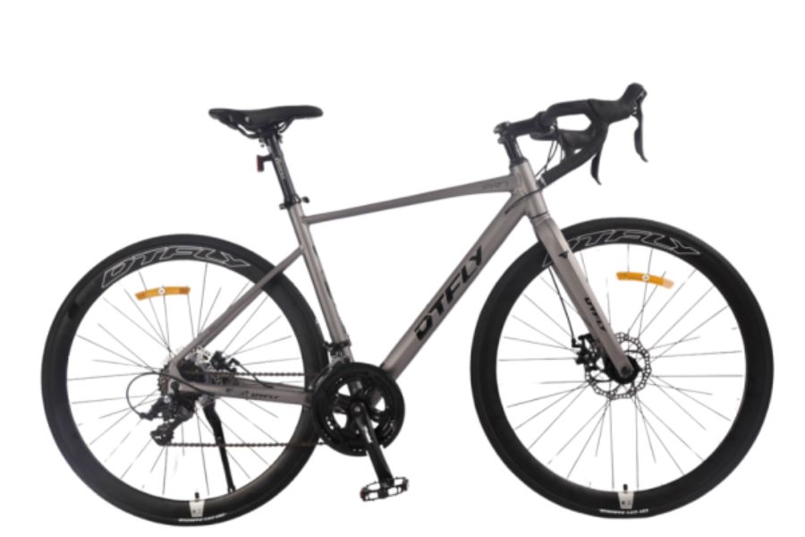 Xe đạp đua road Dtfly sr7 37 Xe đạp đua Road Dtfly Sr7 Màu Xám (2)