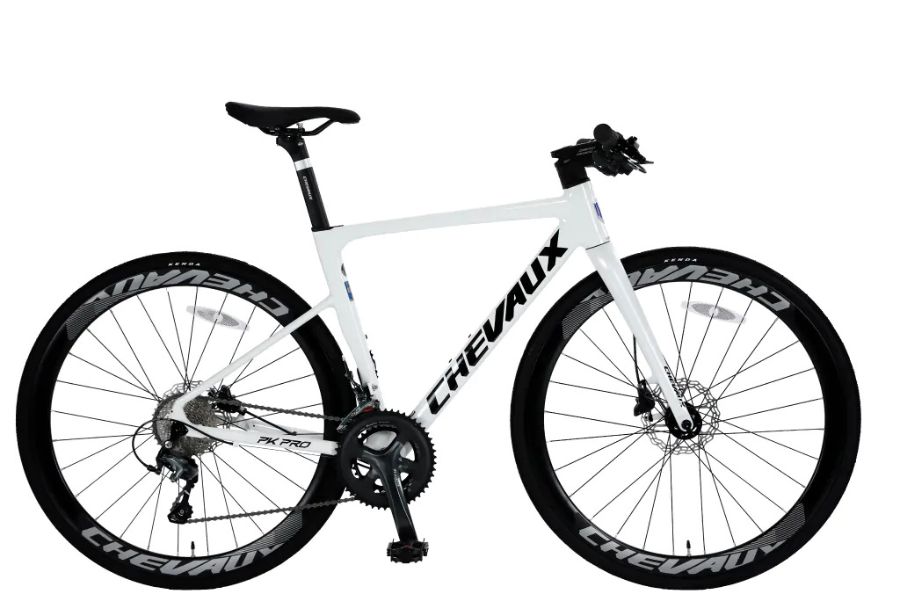 Xe đạp Touring Chevaux PK Pro giá tốt + KM 40 Xe đạp đường Phố Chevaux Pk Pro Màu Trắng