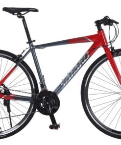 Xe đạp đường Phố Touring Satako Crown Màu đỏ Xám