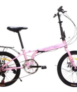 Xe đạp Gấp Dtfly 6s Màu Hồng