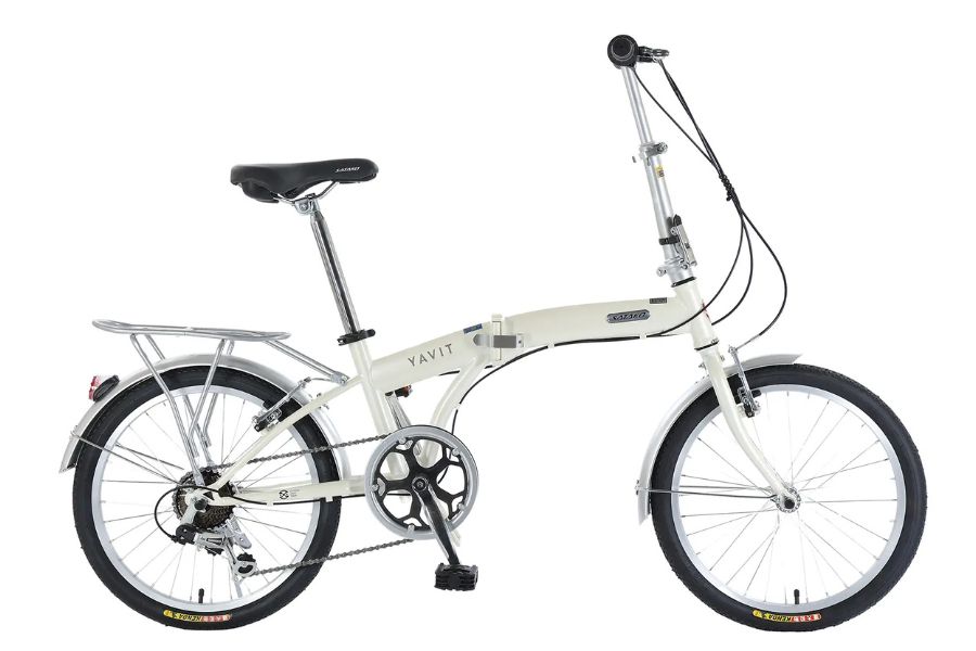 Xe đạp gấp Satako Yavit 30 Xe đạp Gấp Satako Yavit Màu Trắng