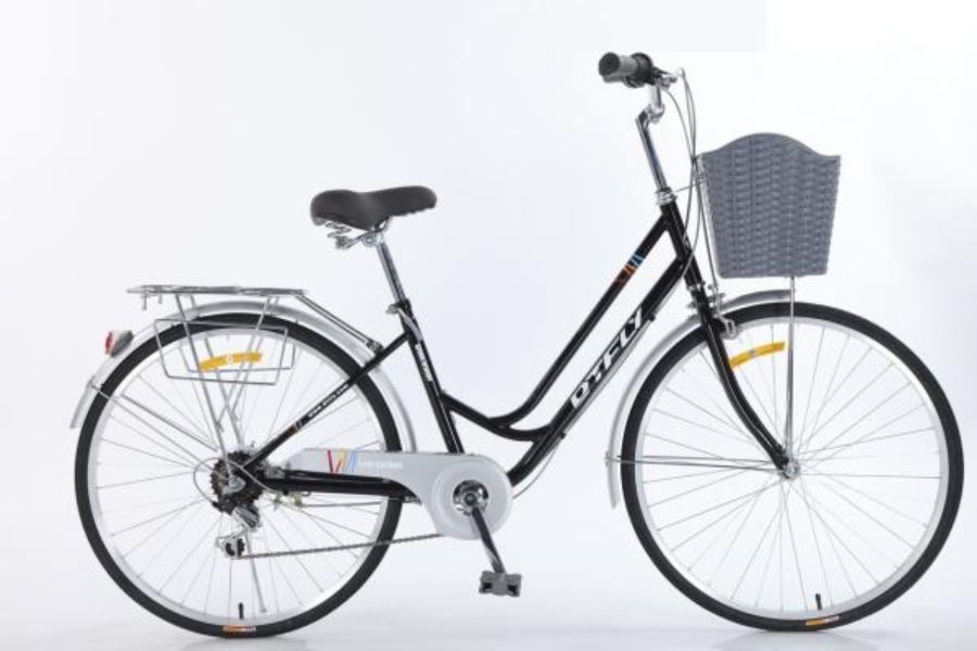 Xe đạp nữ Dtfly City 38 Xe đạp Nữ Dtfly City Màu đen