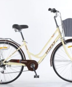 Xe đạp nữ Dtfly City 28 Xe đạp Nữ Dtfly City Màu Vàng