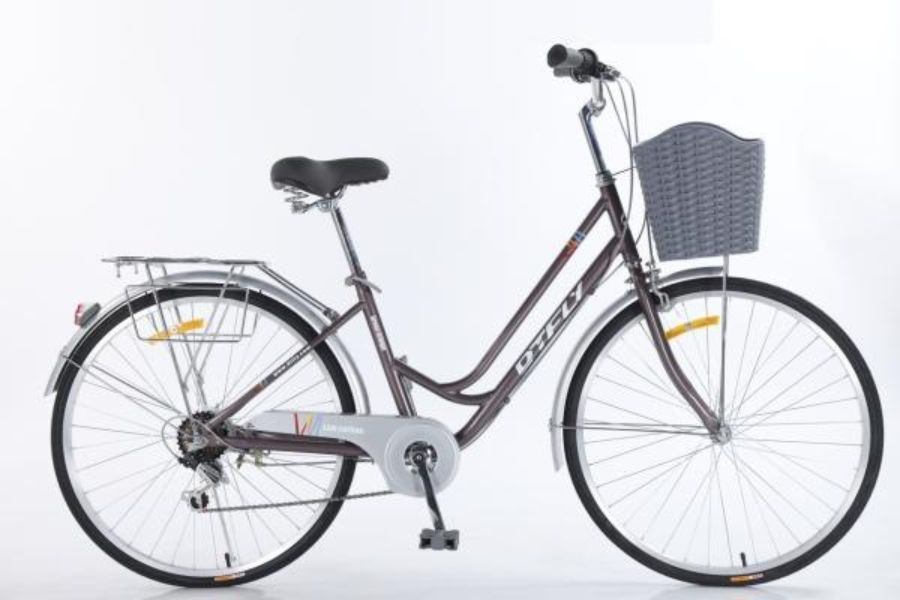 Xe đạp nữ Dtfly City 41 Xe đạp Nữ Dtfly City Màu Xám