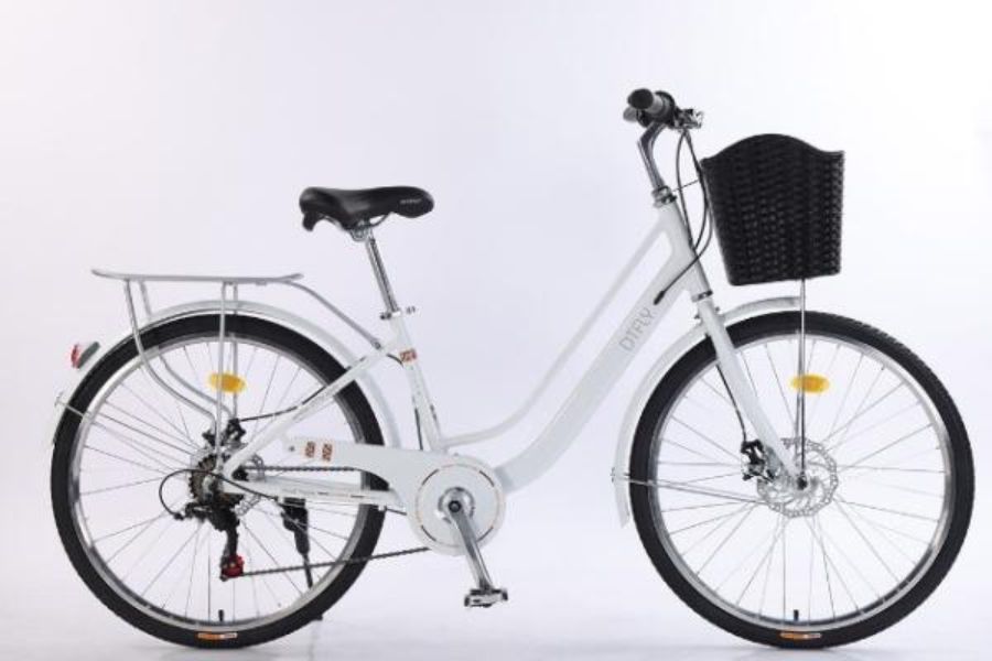 Xe đạp nữ mini Dtfly 2.0 16 Xe đạp Nữ Mini Dtfly 2.0 Màu Trắng