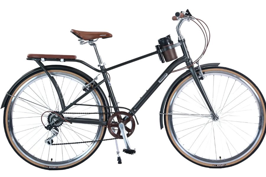 Xe đạp touring Satako Colona 28 Xe đạp Touring Satako Colona Màu Xanh Rêu