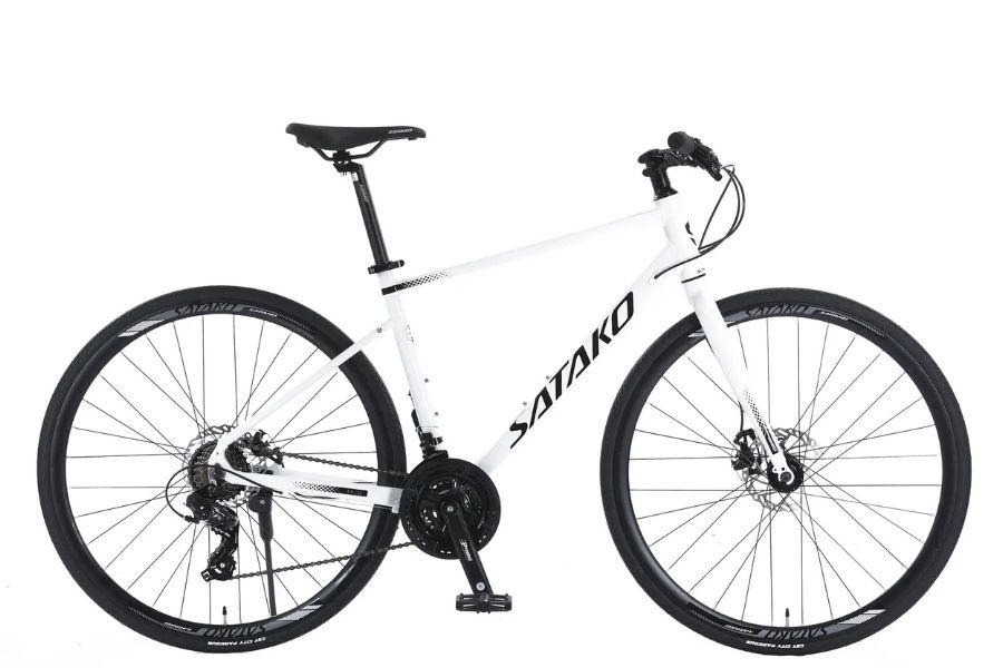 Xe đạp touring Satako Livar 33 Xe đạp Touring Satako Livar Màu Trắng