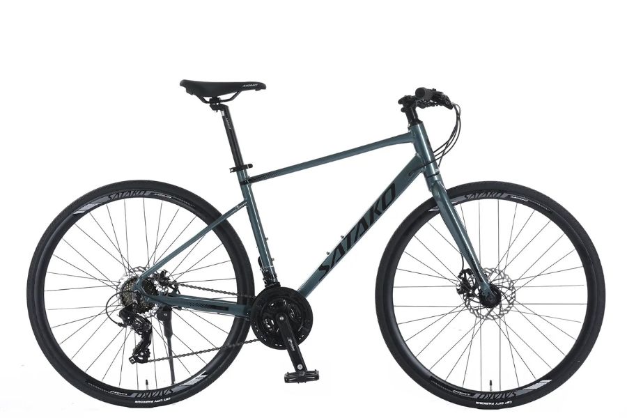 Xe đạp touring Satako Livar 34 Xe đạp Touring Satako Livar Màu Xám