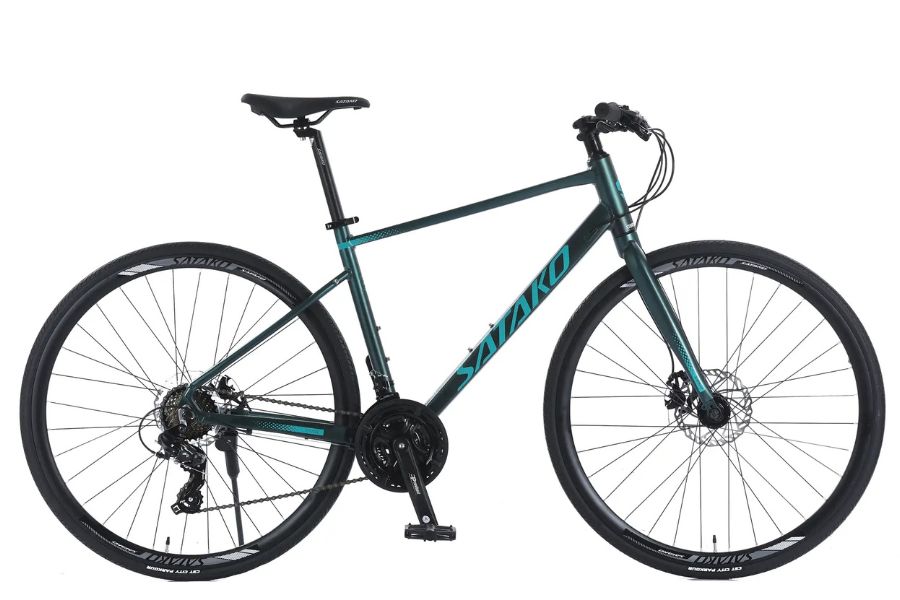 Xe đạp touring Satako Livar 35 Xe đạp Touring Satako Livar Màu Xanh
