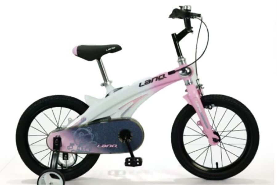 Xe đạp Trẻ Em 39 New Màu Hồng