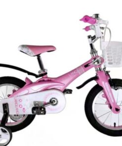 Xe đạp Trẻ Em Lanq 43 3 Màu Hồng