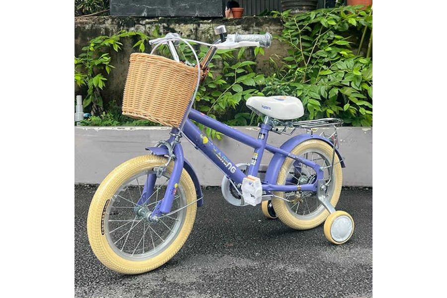 Xe đạp trẻ em Xaming 11 27 Xe đạp Trẻ Em Xaming 11 Màu Xanh ảnh Thật