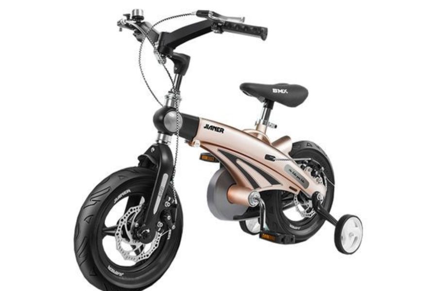 Xe đạp trẻ em Jianer S9 39 Xe Trẻ Em Jianer S9 Màu Xám