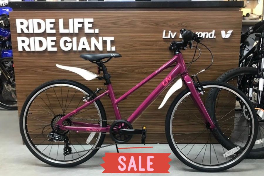 Xe đạp nữ Liv Alight 24 bản 2022 21 Xe Trẻ Em Liv Alight 24 Bản 2022 Màu Hồng ảnh Thật