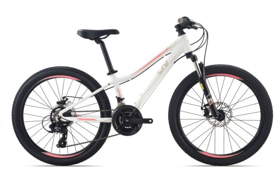 Xe đạp thể thao LIV CATE 24-D 2 bản 2022 23 Xe Trẻ Em Liv Cate 24-d 2 Bản 2022 Màu Trắng