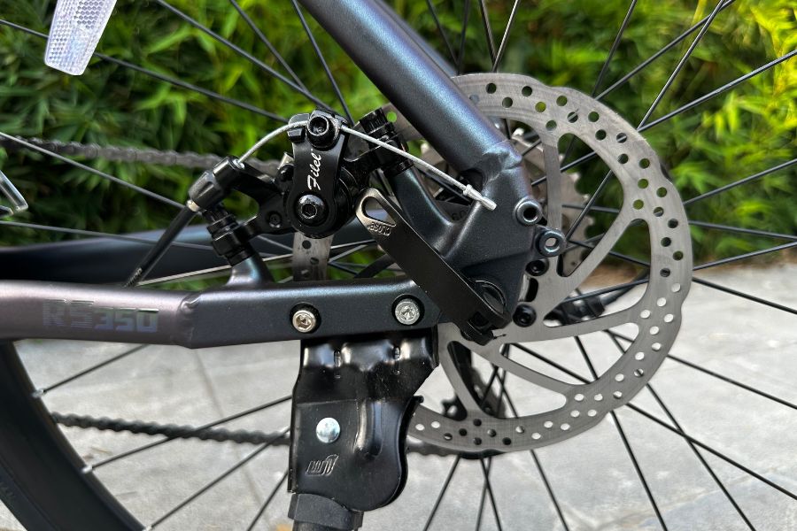 Xe đạp đua Senidas RS350 khung nhôm, tay đề lắc, cối nổ siêu to 67 Cụm Phanh đĩa Sau Xe đạp đua Senidas Rs350