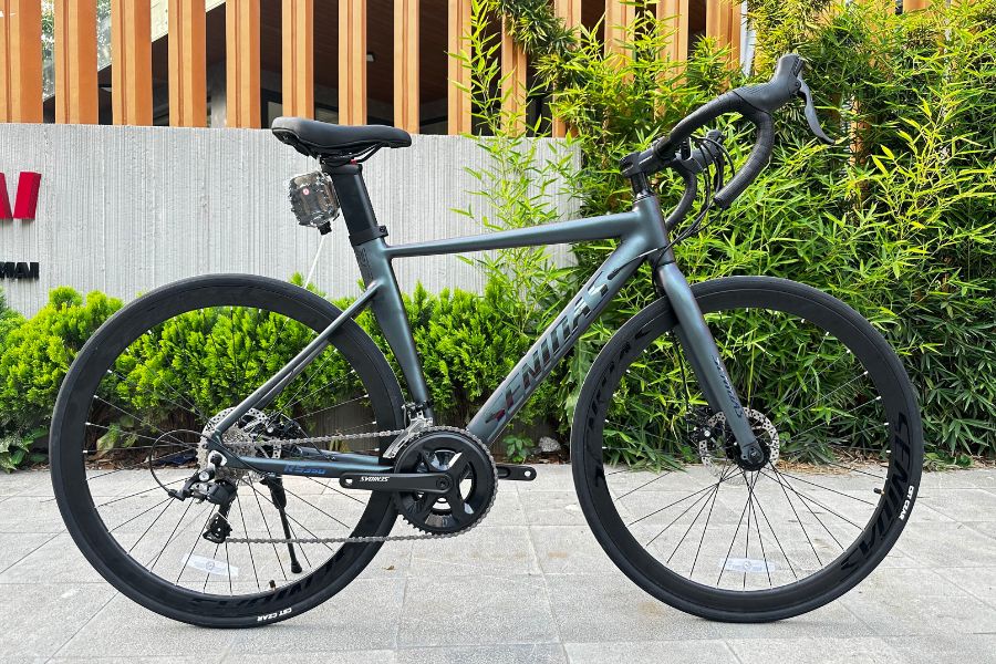 Xe đạp đua Senidas RS350 khung nhôm, tay đề lắc, cối nổ siêu to 61 Xe đạp đua Senidas Rs350 ảnh Thật