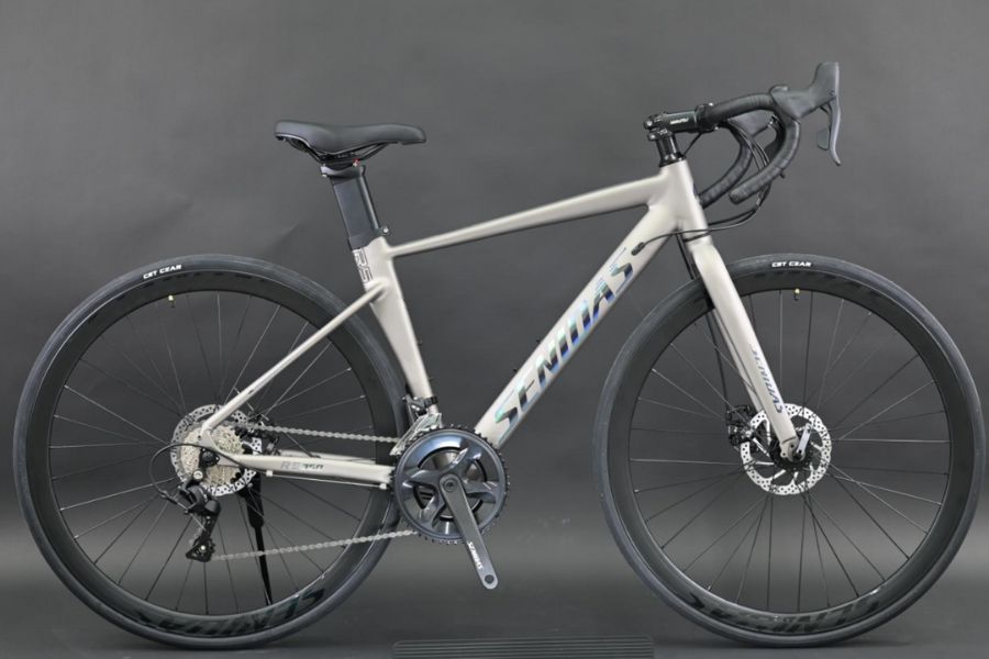 Xe đạp đua Senidas RS350 khung nhôm, tay đề lắc, cối nổ siêu to 57 Xe đạp đua Senidas Rs350 Màu Bạc