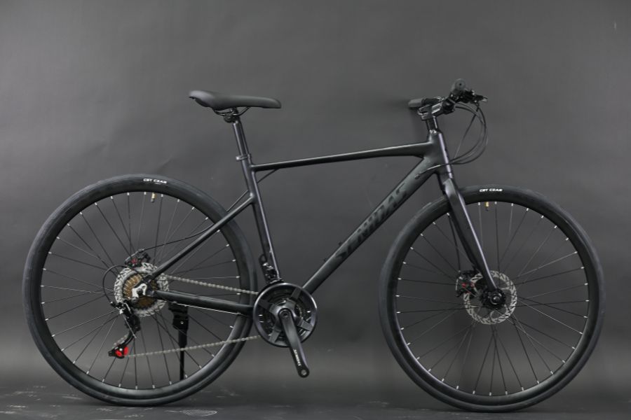 Xe đạp touring Senidas T200 46 Xe đap Touring Senidas T200 Màu đen